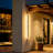 Barde Slender Sideway Outdoor Hardwired Bar Wall Sconce with LED Light Source-1665738830