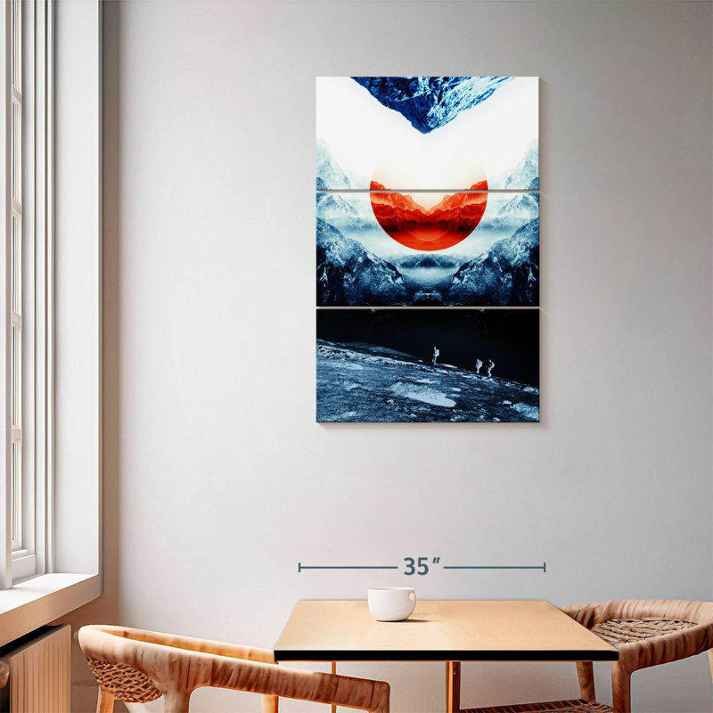 Avery Mission Blue, 57" H x 36" W