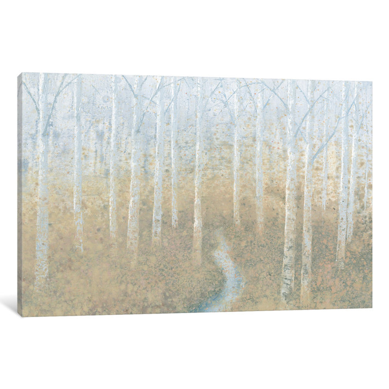 «Silver Waters» par James Wiens, impression sur toile tendue, H 8 po x l 12 po x P 0,75 po, Toile tendue