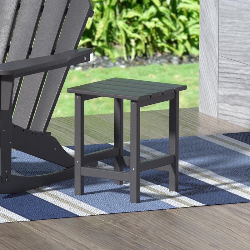 Table d'appoint Laguna Adirondack, Gris foncé
