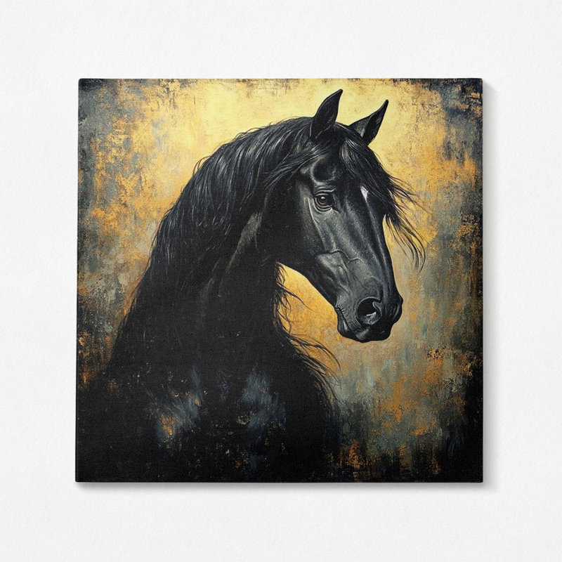 Peinture décorative sur toile, 27.6" H x 27.6" W