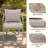 8- Person Outdoor Patio Dining Set With Extendable Rectangular Table-502121483-502121481