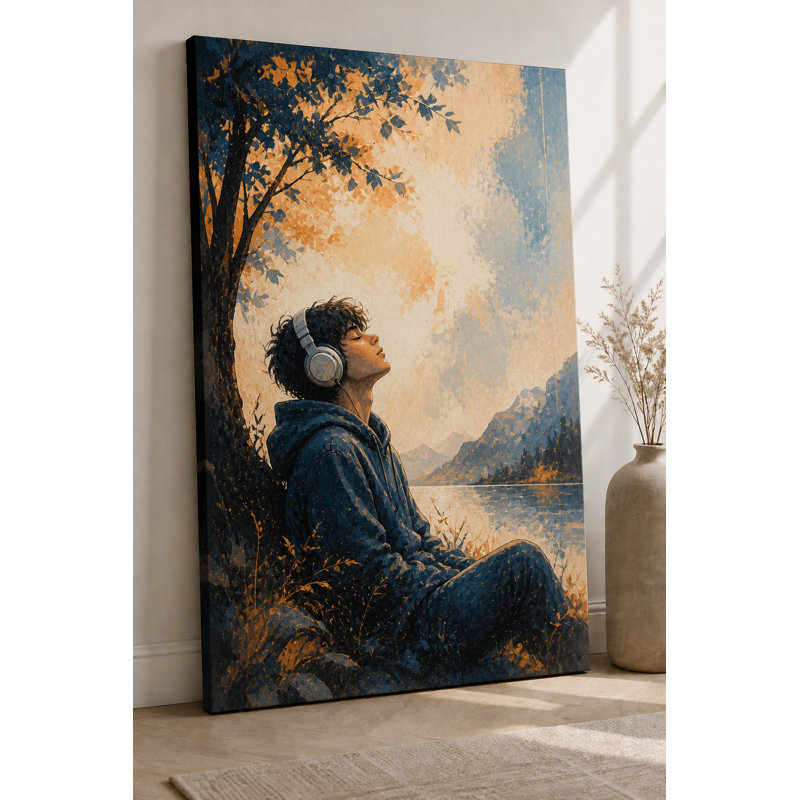 Reproduction d'art sur toile 24 x 36 pouces