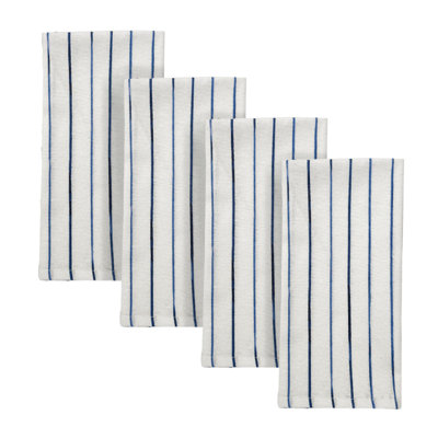 Lenox Blue Bay Stripe 19"x19" Napkins