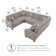 Alitza Upholstered Sectional