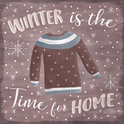 Cozy Winter V - Wrapped Canvas Print