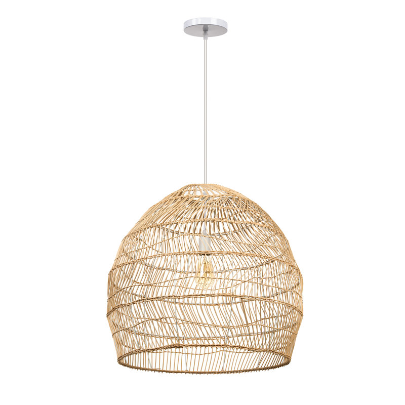 Geometric Pendant Light 1-Light Burrton, 40 x 40 x 40cm