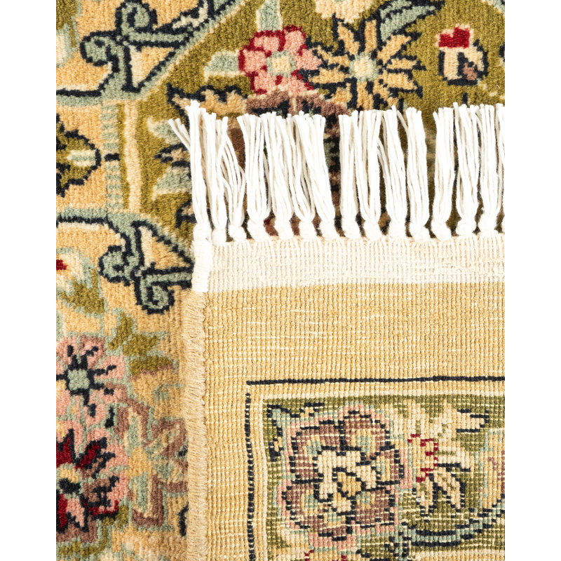 Classic One-of-a-Kind 6' 2" X 8' 10" Hand Knotted Area Rug