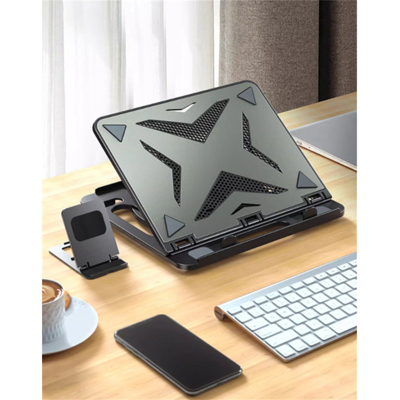Rotating Laptop Stand, Gray