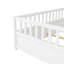 Cadre de lit simple moderne, lit sur pied