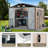 8 Ft. W X 6 Ft. D Metal Storage Shed