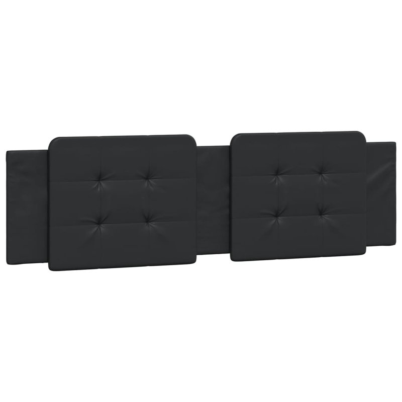 vidaXL Headboard Cushion Black, California King, Black