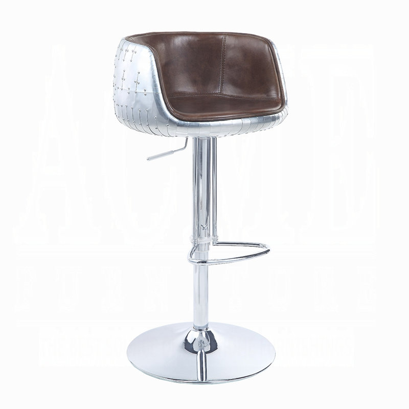 Vlado Adjustable Counter Stool (Set-2)