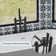 Floor Clawfoot Tub Faucet with Diverter