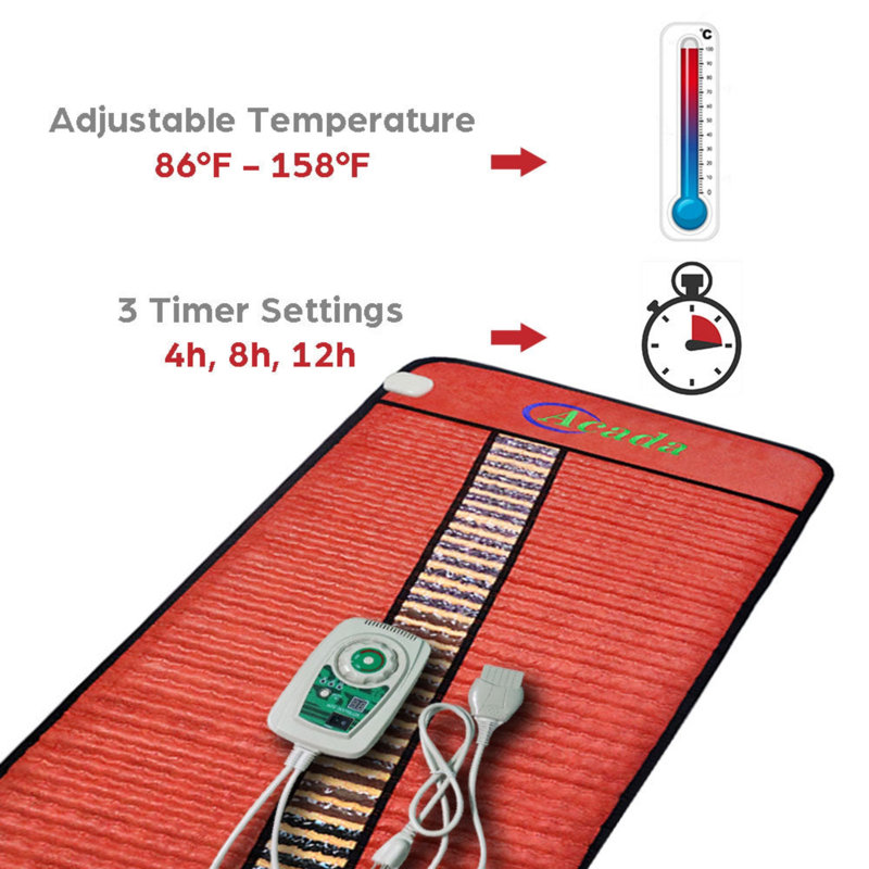 Heating Mat ACADA Crystal Heater, 66.9" x 27.6" (170 x 70 cm)