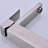 Contemporary Bathroom Tap In Brushed Nickel - Enhances Function And Style Single Hole Faucet Smooth Straight Flow With Splash- Aerator