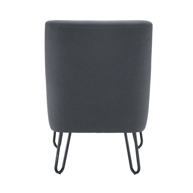 Foerer Reception Chair, Grey