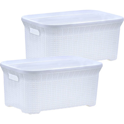 Knit Laundry Basket