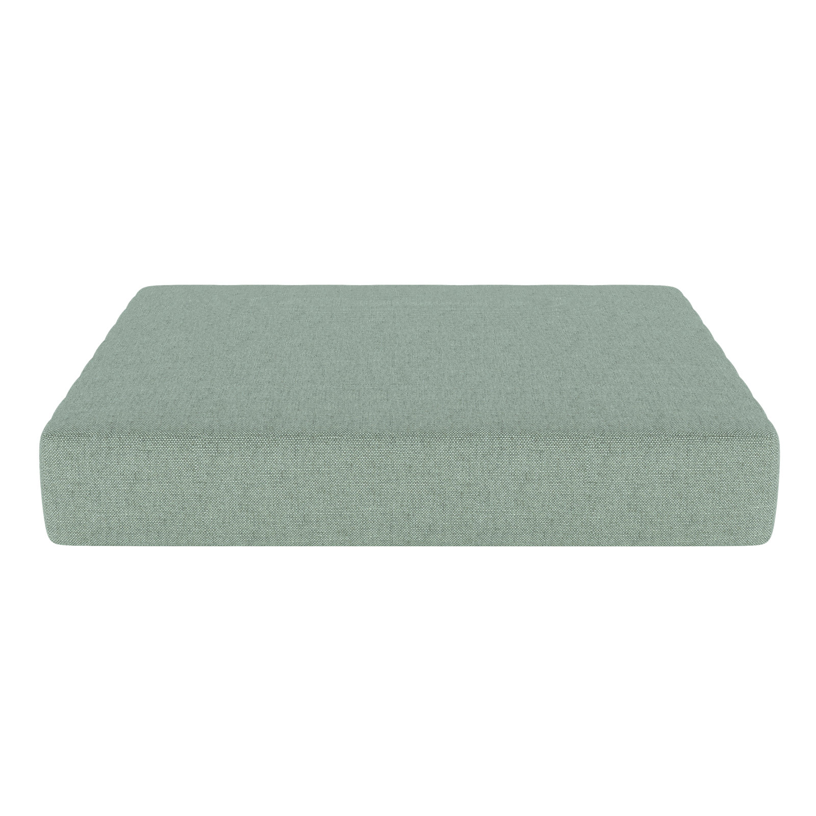 Sunbrella® Outdoor 3.5'' Ottoman Seat Cushion, Canvas Spa Sunbrella® Canvas
