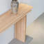 Console en bois massif de style moderne-1058246700