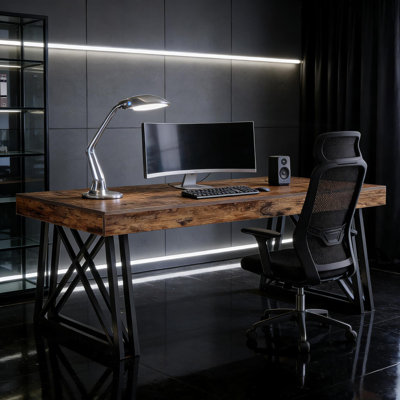 Vintage Executive Desk,Computer Desk,Office Desk(Only Table)