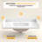 30'' W X 4'' H Solid Surface White Backsplash Polished Rectangular Vanity Top Back Splash for Vanity Sink, Window Sill, Door Transitions