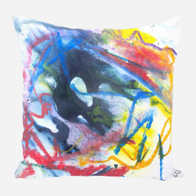Linen Square Pillow Cover & Insert
