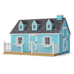 Cape Cod Outdoor Wood Playhouse