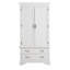 Armoire Louis Philippe G3105-A, grise-137261893