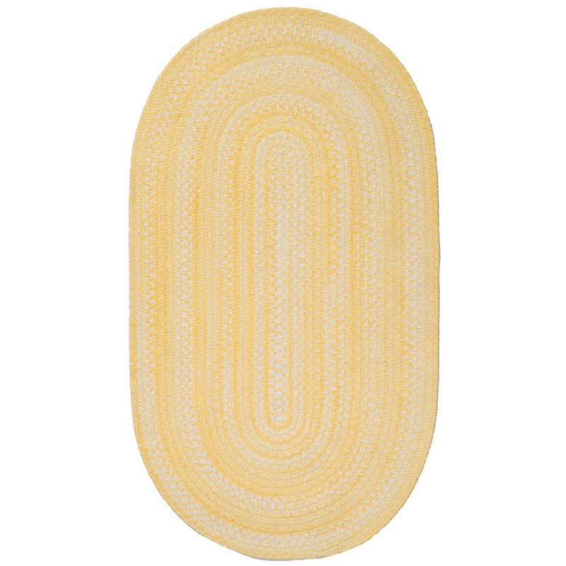 Kirshna Cotton Indoor Rug, Oval 7' x 9'