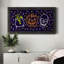Toile encadrée néon d'Halloween de qualité supérieure - prête à être accrochée-88113885-88113884