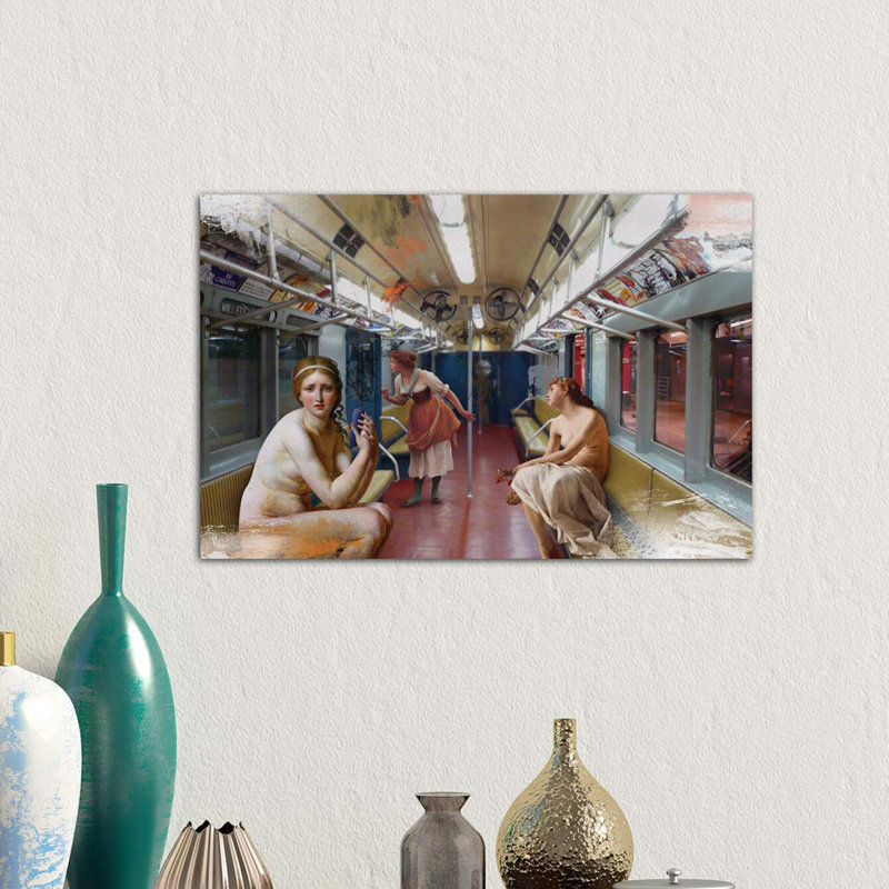 Subway by José Luis Guerrero - Wrapped Canvas Print, 66.04 cm H x 45.72 cm W x 3.175 cm D