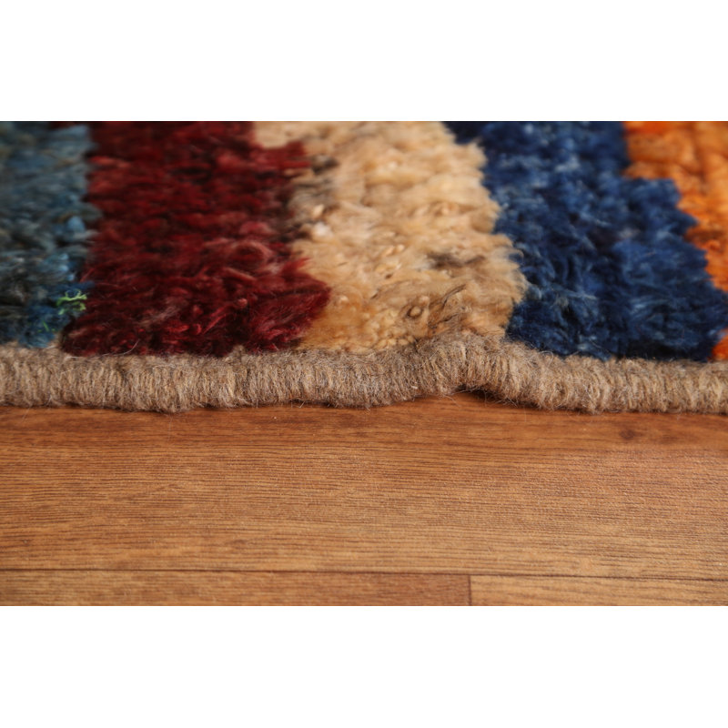 Tapis marocain noué à la main 7 x 9