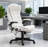 Massage Office Chair With Heat,High Back Massage Desk Chair With Reclining Backrest-751682816-751682815