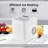 Ice Maker, Portable Countertop Icemaker Machine, Self Cleaning Quiet 2 Sizes Bullet Cubes Makers, 9 Cubes In 6 Mins, 26Lbs/24Hrs With Ice Scoop, Basket For Home Kitchen Party-113139677