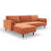 Curt 2 - Piece Upholstered Sectional