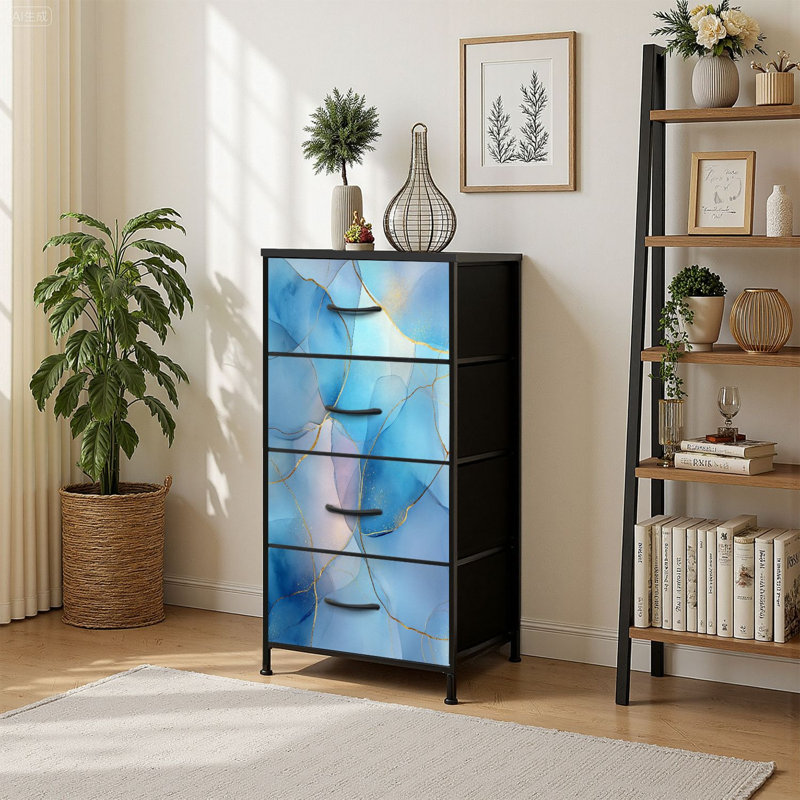 Commode verticale 4 tiroirs