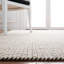 Tapis en laine / coton à tissage plat Ambriz brun clair / ivoire-442656708