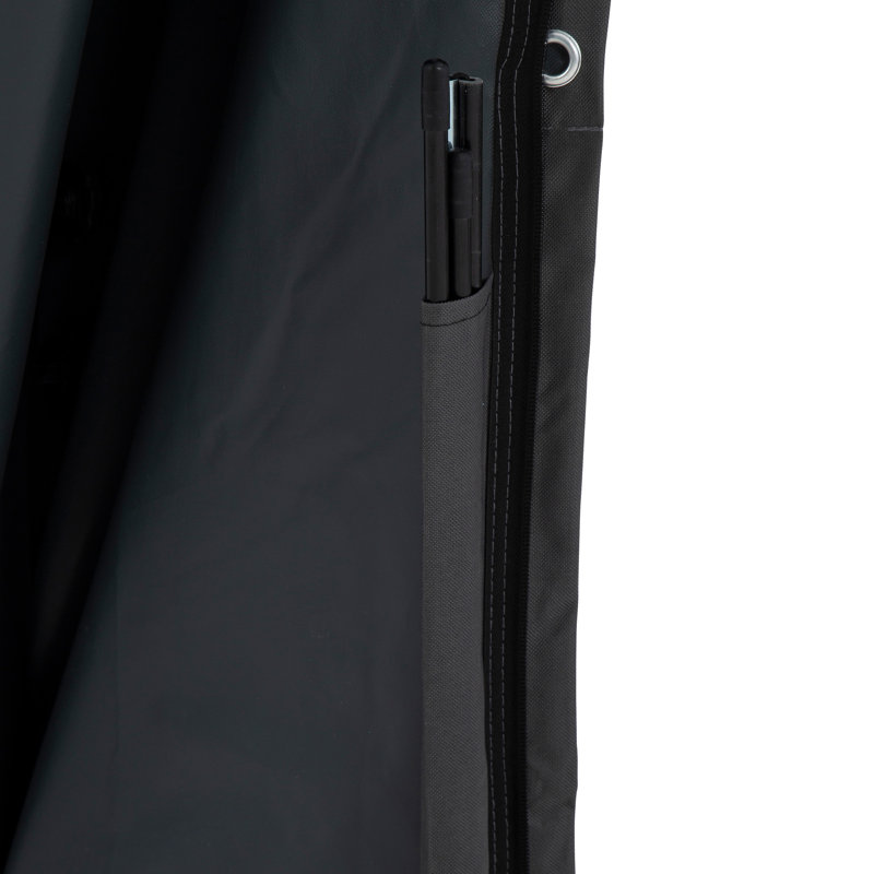 Housse de protection pour parasol d'extérieur Offset, gris
