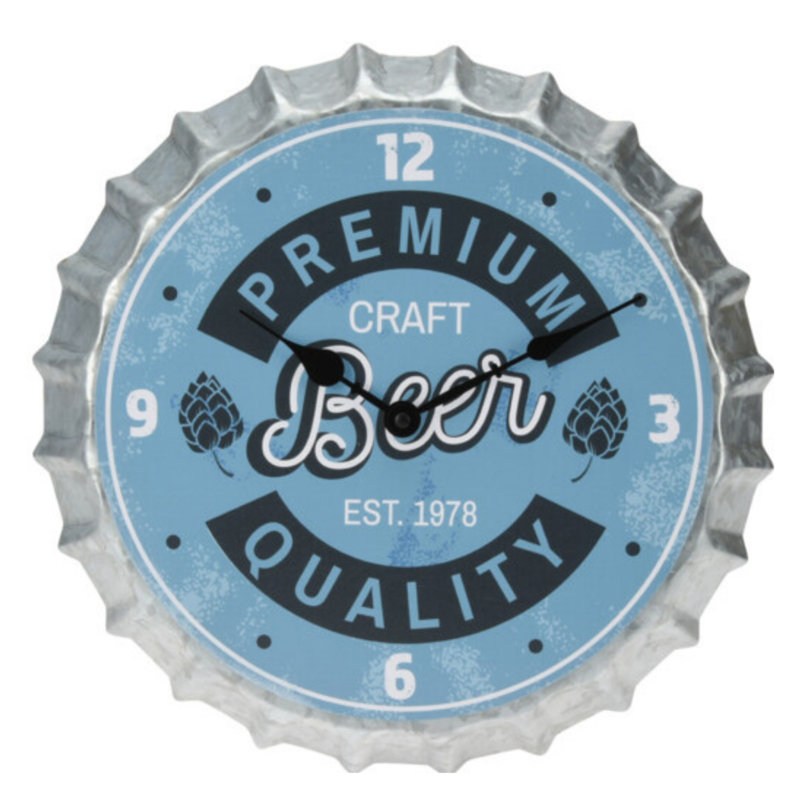 Parvin Metal Wall Clock