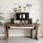 Walnut Rectangular Solid Wood with desk-1916571643