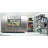Astro Series 32 In. W X 28 In. H X 20 In. D Metal Wall Mounted Base Door Storage Cabinet