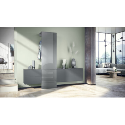 Carlton Garderobe Set 1 Anthrazit