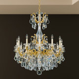 La Scala 12 - Light Glass Chandelier