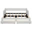 Twin XL to King Size Upholstered Daybed with Two Drawers-728266762