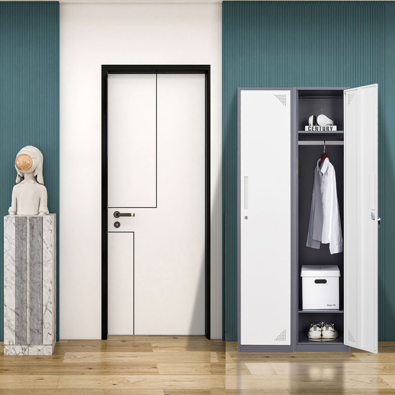 Casier de 15 po de largeur, Gris / blanc