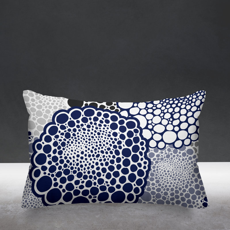 Coussin Bryony, Bleu marine