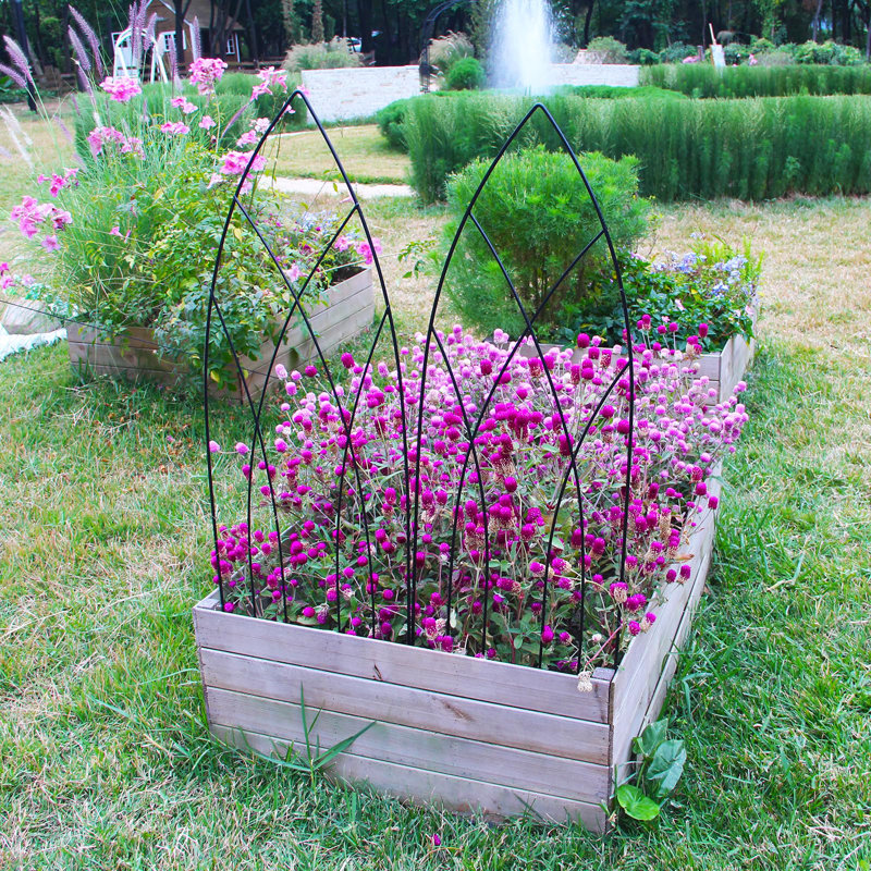 115cm H x 38cm W Metal Trellis