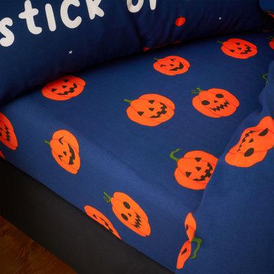 Halloween Pumpkin Fitted Sheet