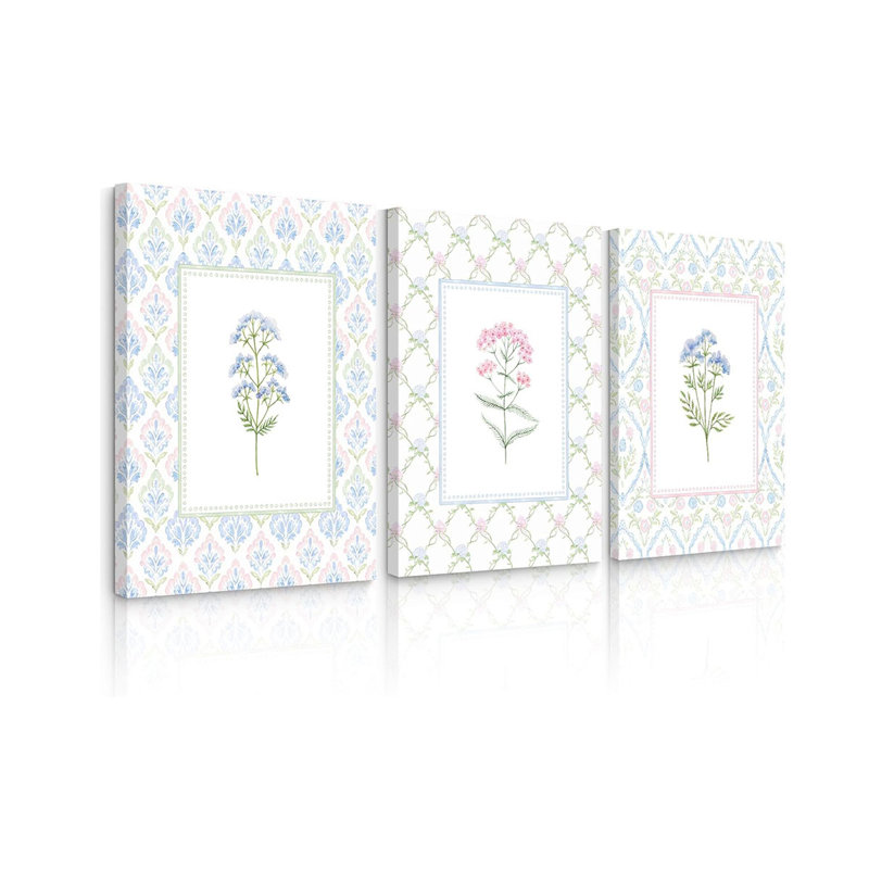 3 Piece Wrapped Canvas Print